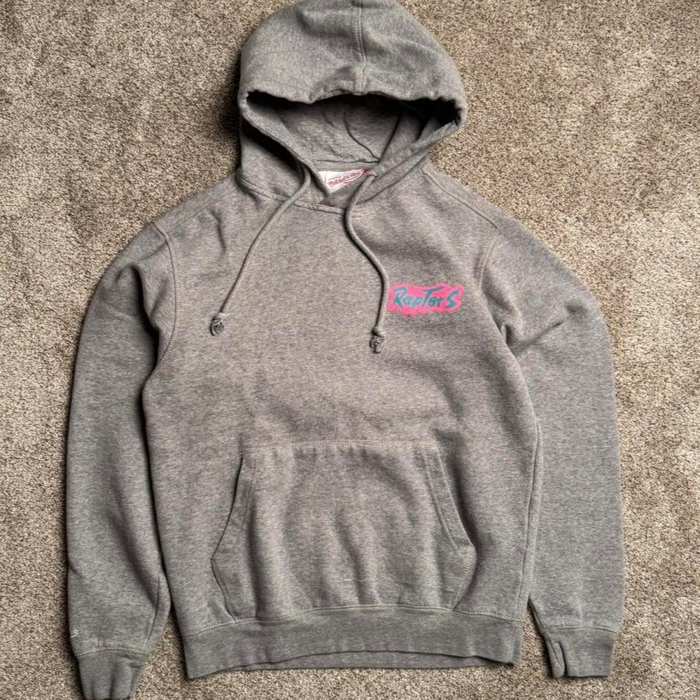 HEATHER‎ GREY TORONTO RAPTORS PULLOVER HOODIE